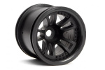 HPI Split 5 Truck Wheel (Black/2Pcs)