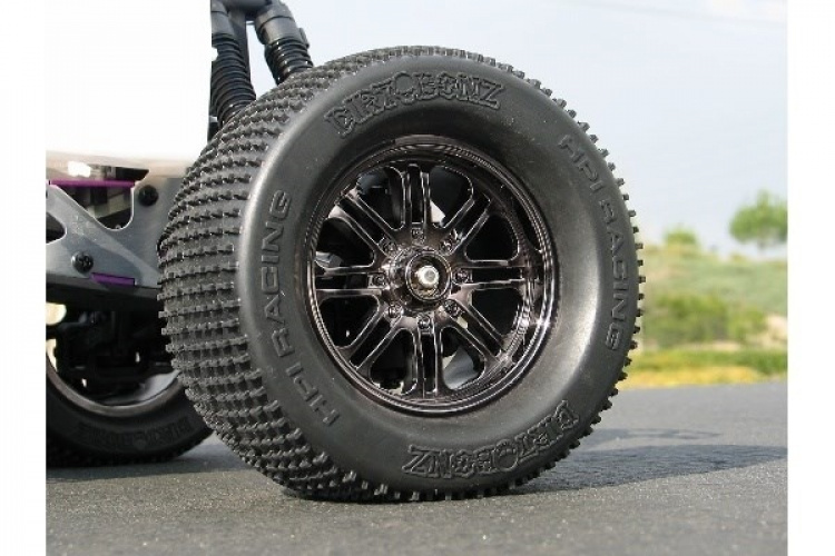 HPI 8 Spoke Wheel Black Chrome (83X56Mm/2Pcs)