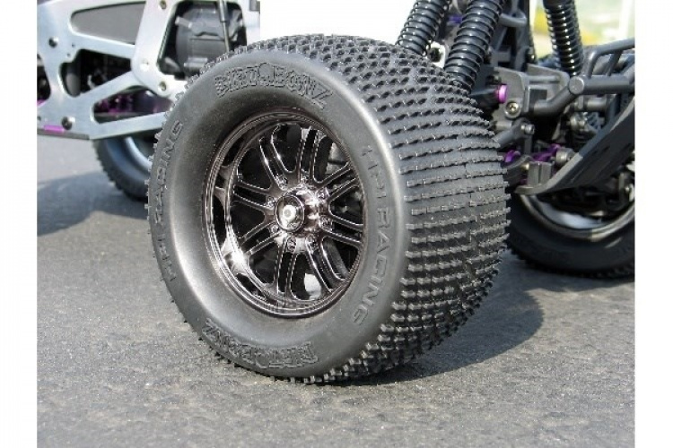 HPI 8 Spoke Wheel Black Chrome (83X56Mm/2Pcs)