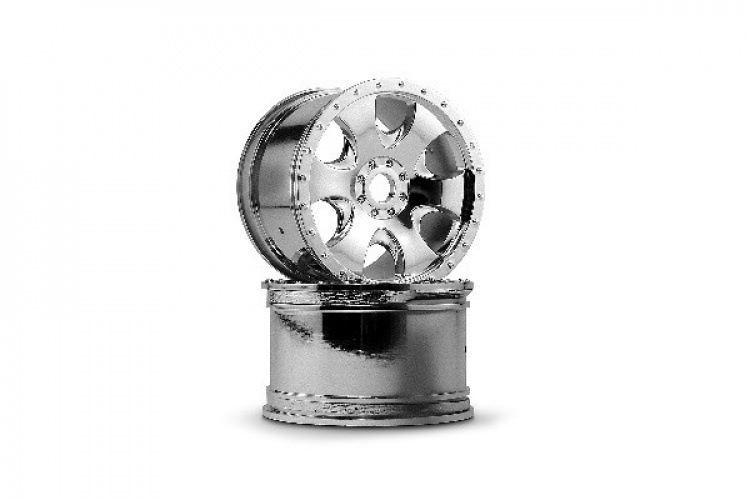 HPI Warlock Wheel Chrome (83X56Mm/2Pcs)