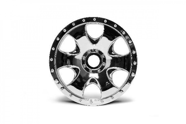 HPI Warlock Wheel Chrome (83X56Mm/2Pcs)