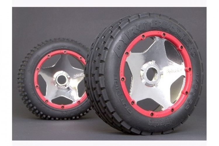 HPI Super Star Wheel Shiny Chrome (120X60Mm/2Pcs/)