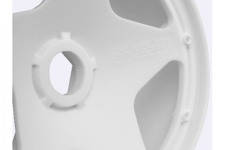HPI Super Star Wheel White (120X75Mm/2Pcs)