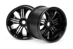HPI Tremor Wheel Black (115X70Mm 7Inch/2Pcs)
