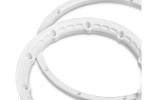 HPI Heavy Duty Wheel Bead Lock Rings White/For 2 Whl