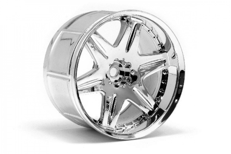 HPI Lp32 Wheel Work Ls406 Chrome (2Pcs)