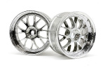 HPI Lp29 Lm-R Wheel Chrome (2Pcs)