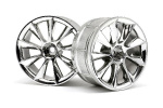 HPI Lp29 Wheel Atg Rs8 Chrome (2Pcs)
