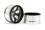 HPI Lp29 Wheel Atg Rs8 Chrome (2Pcs)