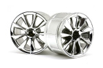 HPI Lp35 Wheel Atg Rs8 Chrome (2Pcs)
