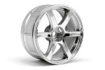 HPI Lp29 Wheel Yokohama Avs Model T6 Chrome (2Pcs)