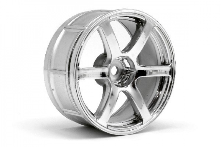 HPI Lp29 Wheel Yokohama Avs Model T6 Chrome (2Pcs)