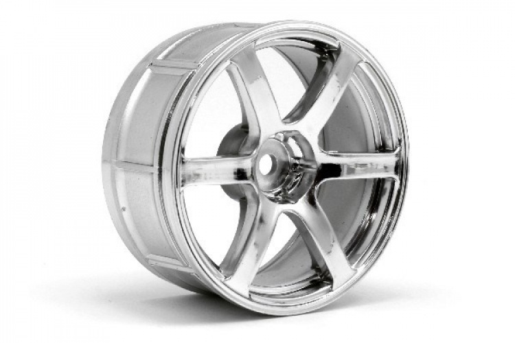 HPI Lp29 Wheel Yokohama Avs Model T6 Chrome (2Pcs)