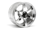 HPI Lp35 Wheel Yokohama Avs Model T6 Chrome (2Pcs)