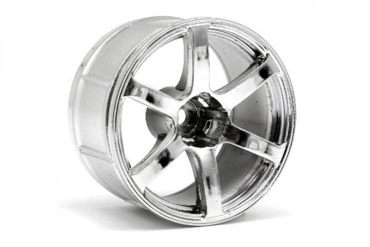HPI Lp35 Wheel Yokohama Avs Model T6 Chrome (2Pcs)