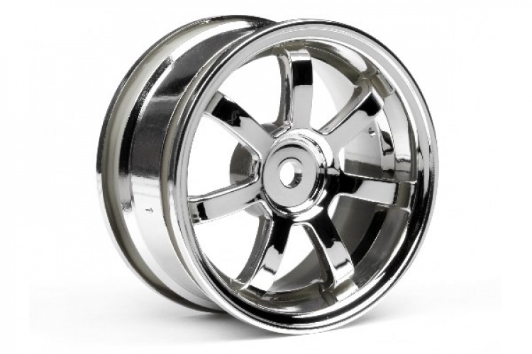 HPI Rays Gram Lights 57S-Pro Wheel Chrome (0mm Offset)