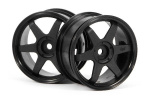 HPI Te37 Wheel 26Mm Black (0Mm Offset)
