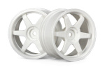 HPI Te37 Wheel 26Mm White(3Mm Offset)
