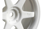 HPI Te37 Wheel 26Mm White(3Mm Offset)