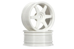 HPI Te37 Wheel 26Mm White(3Mm Offset)