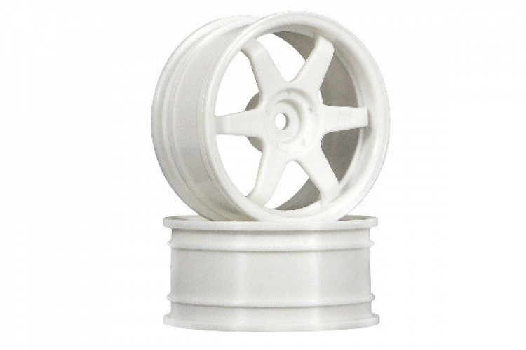 HPI Te37 Wheel 26Mm White(3Mm Offset)