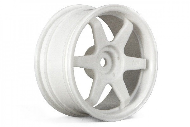 HPI Te37 Wheel 26Mm White(3Mm Offset)