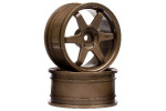 HPI Te37 Wheel 26Mm Bronze (3Mm Offset)