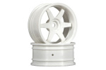HPI Te37 Wheel 26Mm White (6Mm Offset)