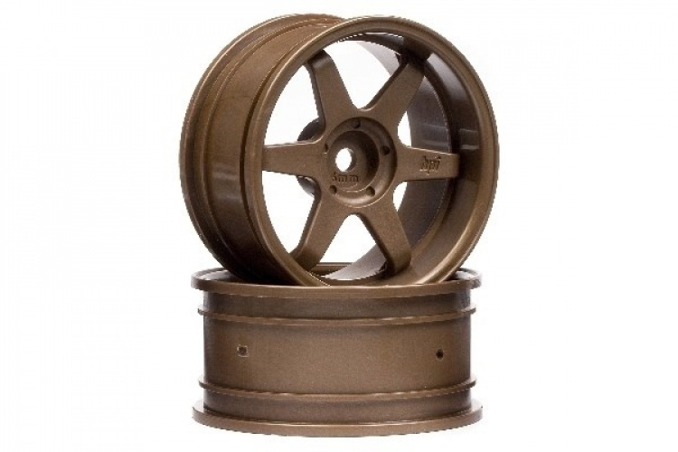 HPI TE37 Wheel 26Mm Bronze (6Mm Offset)
