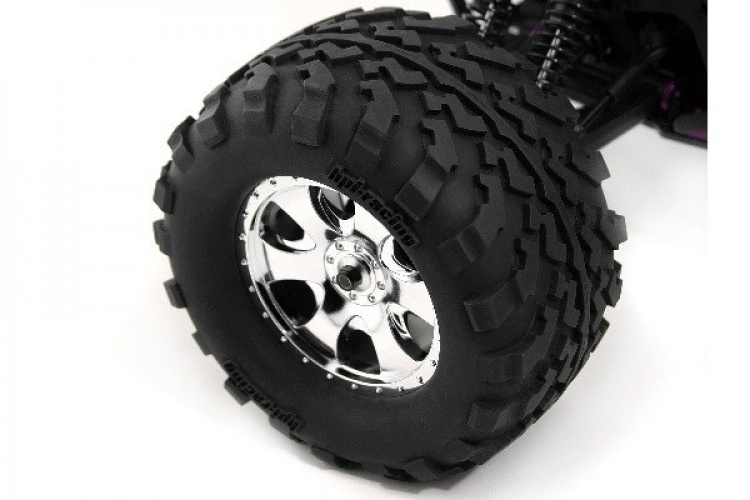 HPI Mounted Gt2 Tyre S Compound On Warlock Wheel Crm