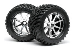 HPI Mounted Goliath Tire 178X97Mm On Blast Wheel Crm