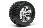 HPI Mounted Goliath Tire 178X97Mm On Blast Wheel Crm