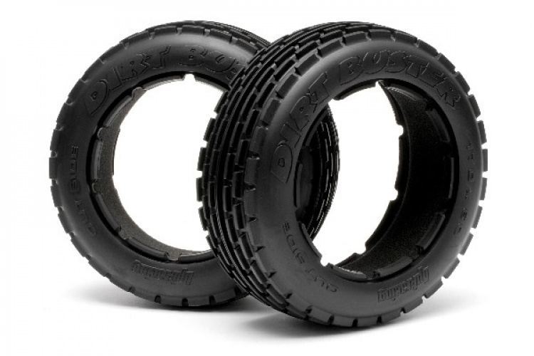 HPI Dirt Buster Rib Tyre M Compound (170X60Mm/2Pcs)