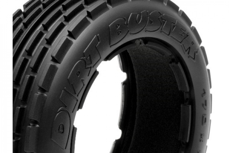 HPI Dirt Buster Rib Tyre M Compound (170X60Mm/2Pcs)