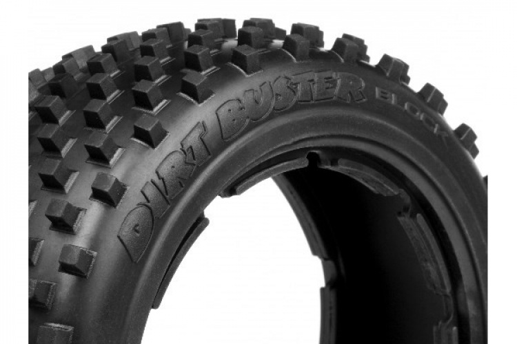HPI Dirt Buster Block Tire M Compound (170X60Mm/2Pcs)