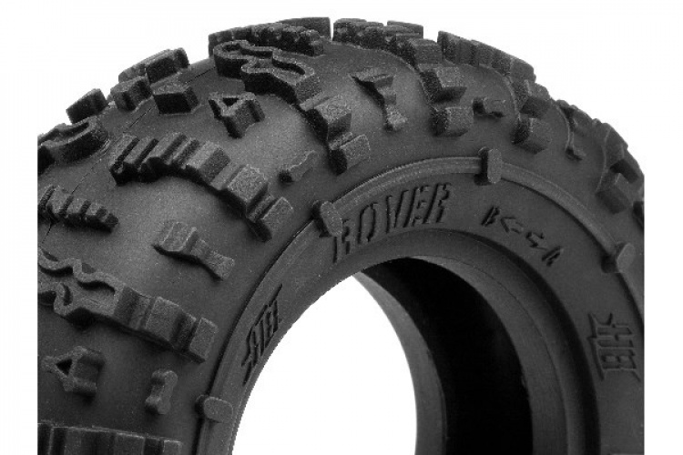 HPI Rover 1.9 Tire (Red/Rock Crawler/2Pcs)