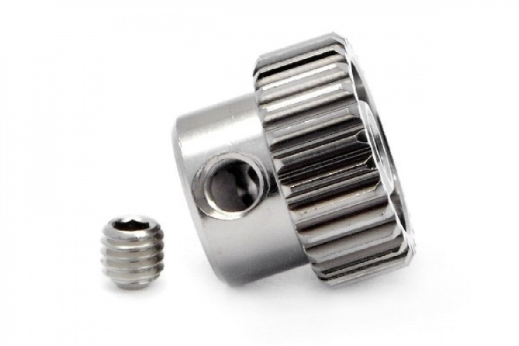 HPI Aluminium Racing Pinion Gear 27 Tooth (64 Pitch)