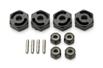 HPI Wheel Adapter (4Pcs Hex/Pin & Nut/Sprint)