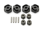 HPI Wheel Adapter (4Pcs Hex/Pin & Nut/Sprint)