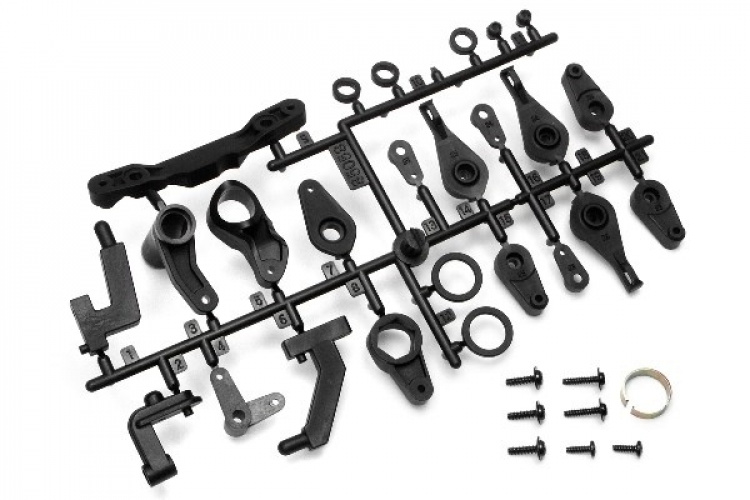 HPI Steering Crank/Servo Saver Set