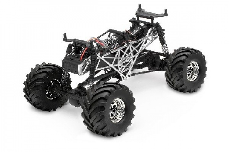 HPI Main Chassis Set (Matte Chrome)
