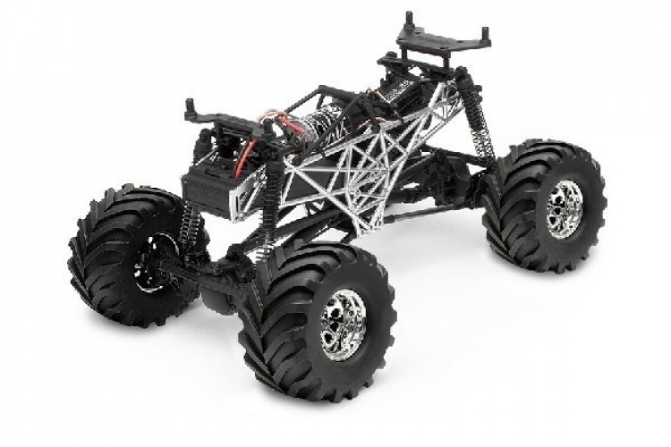 HPI Main Chassis Set (Matte Chrome)