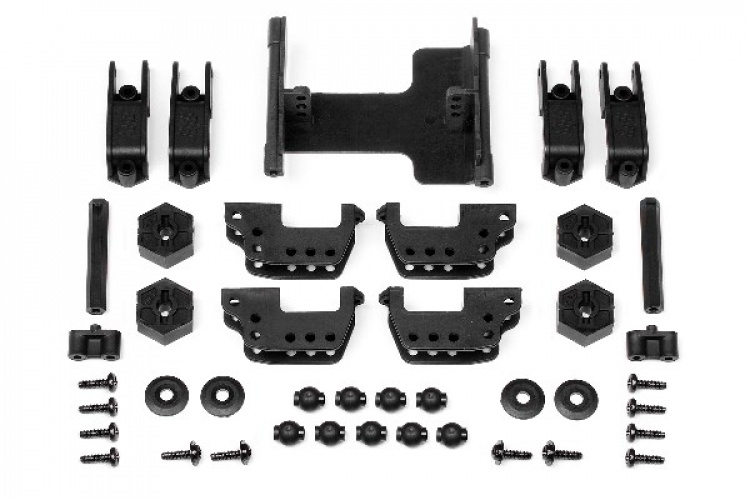 HPI Servo Mount/High Link Bracket Set (Wheely King)
