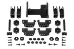 HPI Servo Mount/High Link Bracket Set (Wheely King)