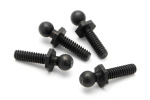 HPI Ball 4.3X20Mm (4-40/Black/4Pcs)