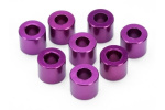 HPI Spacer 4X8X6.5Mm(Purple/8Pcs)