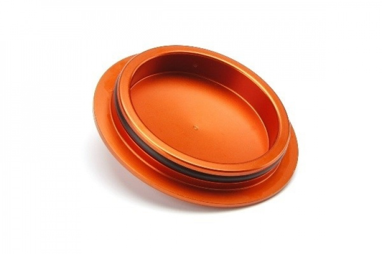 HPI Aluminum Air Filter Maintenance Cap (Orange)