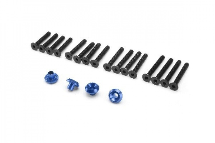 HPI Wheel Washer (Blue/4Pcs)