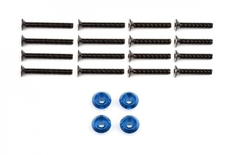 HPI Wheel Washer (Blue/4Pcs)