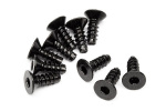 HPI Tp. Flat Head Screw M3X8Mm (Hex Socket/10Pcs)